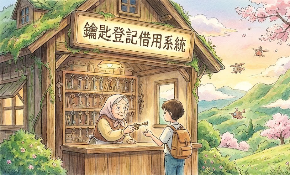 鑰匙借用登記系統
